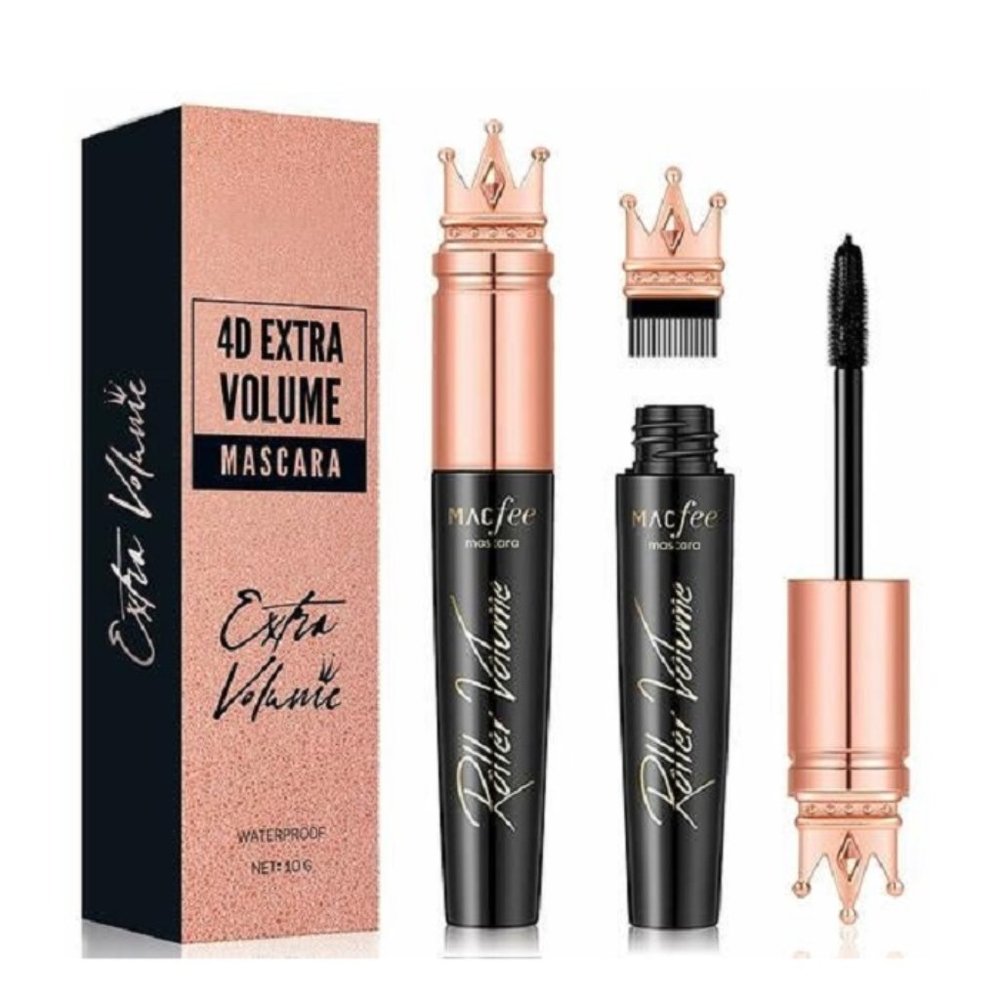 4D Silk Fiber Lash Mascara with Brush- Waterproof